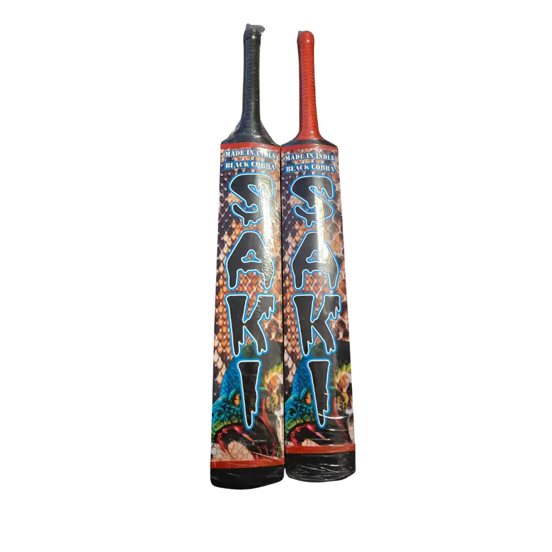 Bandook Saki Black Cobra - Hard Tennis Cricket Bat-Back.webp