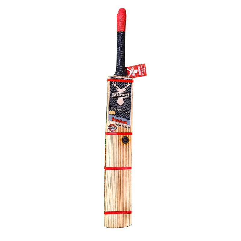 Kwesports Bandook Burn Edition - Hard Tennis Bat - 4 Scoop 2 Hole - Front.webp