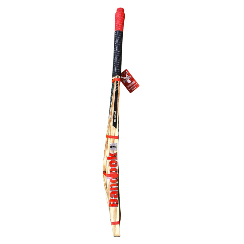 Kwesports Bandook Burn Edition - Hard Tennis Bat - 4 Scoop 2 Hole - Edge.webp