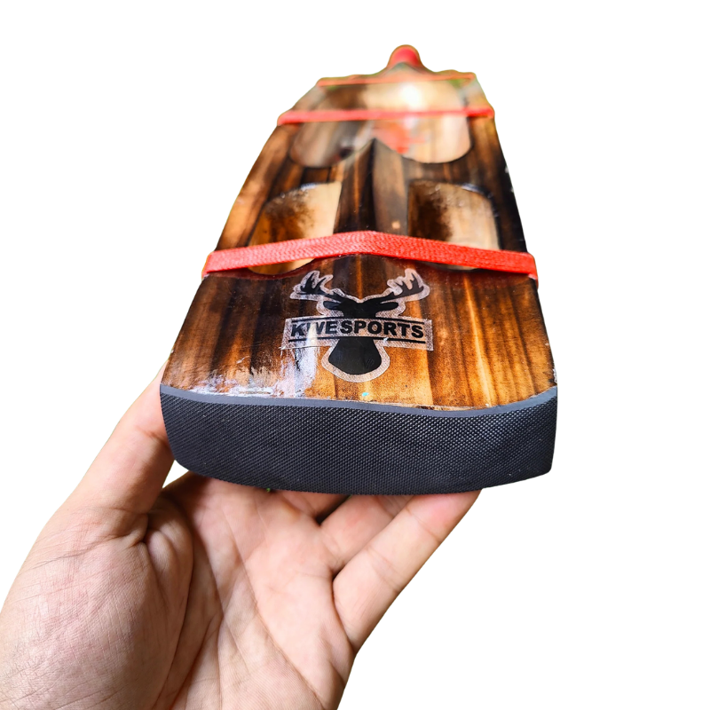 Kwesports Bandook Burn Edition - Hard Tennis Bat - Diamond Cut - Toe.webp