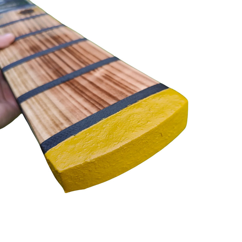 Bandook Burn Edition Kerala Style Double Blade - Hard Tennis Bat - Angle Toe.webp