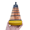 Bandook Burn Edition Kerala Style Double Blade - Hard Tennis Bat - Front Angle.webp