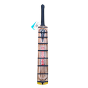 Bandook Burn Edition Kerala Style Double Blade - Hard Tennis Bat - Back.webp