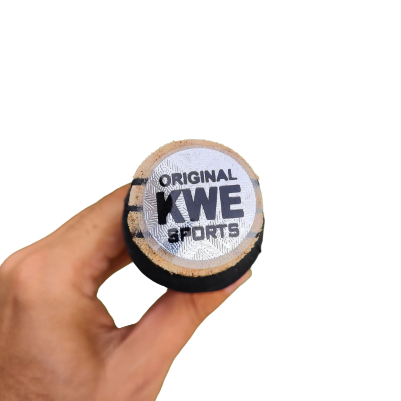 Kwesports Bandook Black Edition - Hard Tennis - 4 Scoop 2 hole - Handle Top.webp