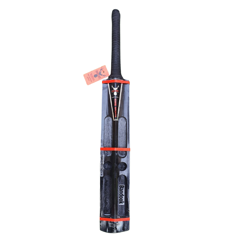 Kwesports Bandook Black Edition - Hard Tennis - 4 Scoop 2 hole - Back.webp