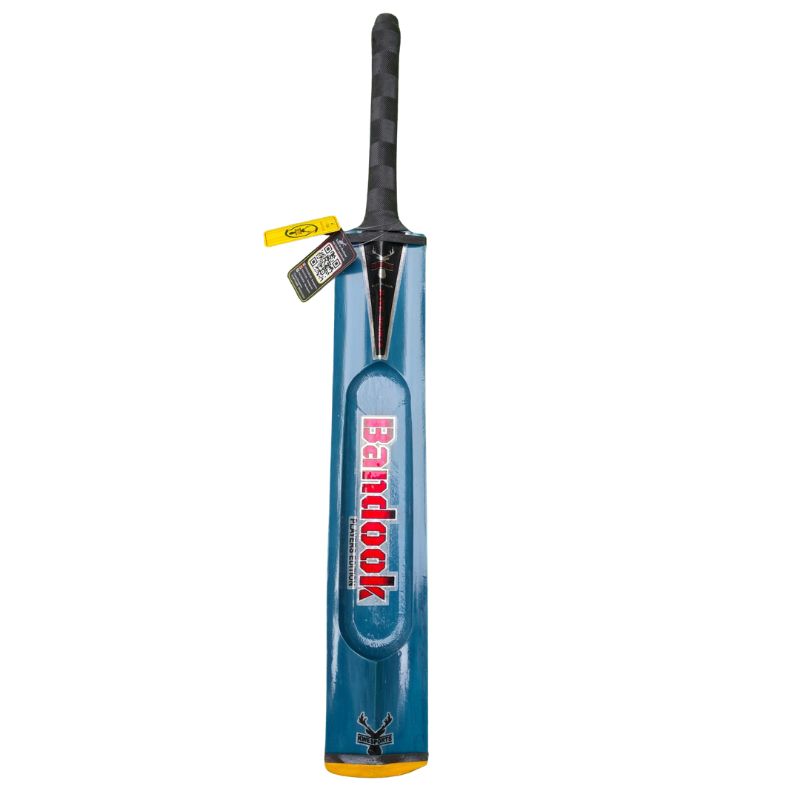 Karan Ambala USA Edition Bat Bandook Hard Tennis Bat - ISPL Edition - Back.webp