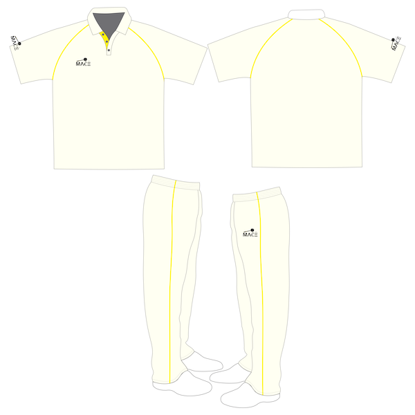 MACE Cricket Uniform - Off White