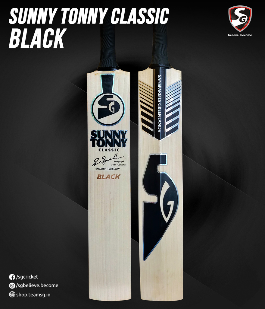 SG Sunny Tonny Classic Black Cricket Bat