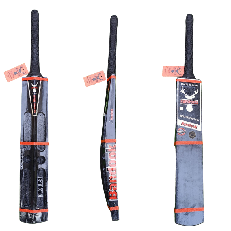 Kwesports Bandook Black Edition - Hard Tennis - 4 Scoop 2 hole