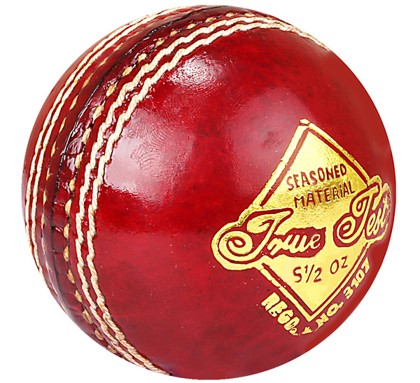 SS True Test Cricket Ball - Red