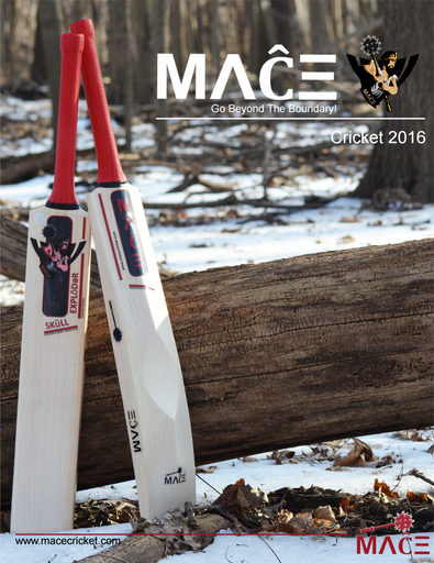 MACE Cricket Catalogue - 2016