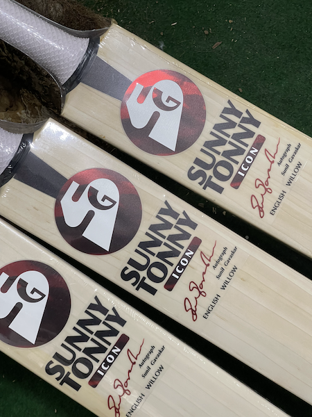 SG Sunny Tonny Icon Cricket Bat - Burgundy