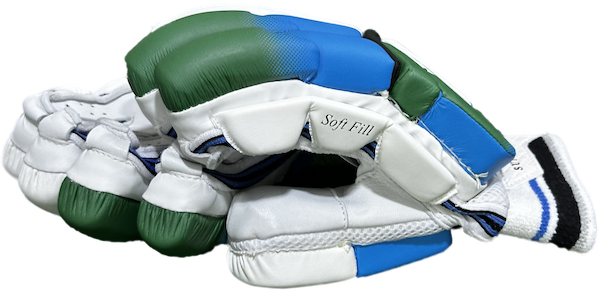 SS Storm Batting Cricket Gloves - Boys RH - Aqua