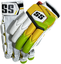 SS Storm Batting Cricket Gloves - Youth- Yellow/Green