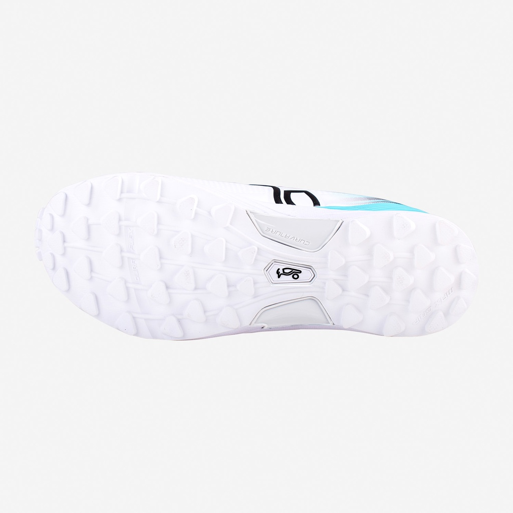 Kookaburra KC 3.0 Rubber Shoes - White & Aqua