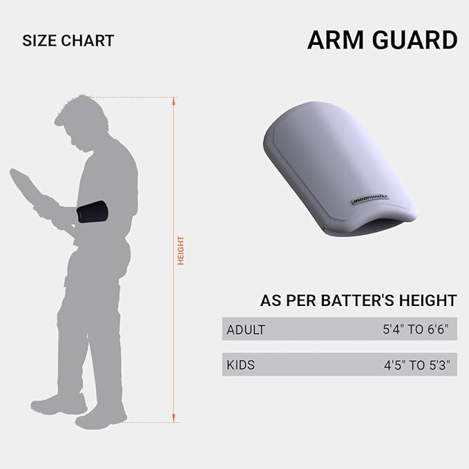 moonwalkr Arm Guard - White -Youth