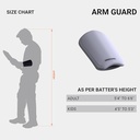 moonwalkr Arm Guard - White -Youth