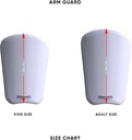 moonwalkr Arm Guard - White -Youth
