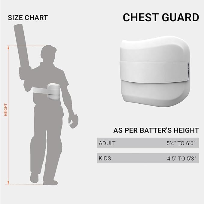 moonwalkr Chest Guard - White - Youth