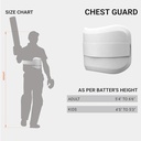 moonwalkr Chest Guard - White - Youth