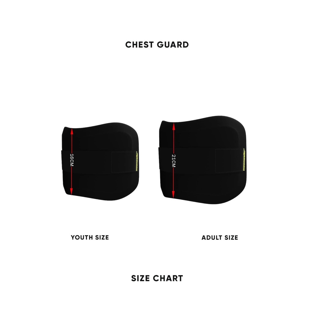 moonwalkr Chest Guard - Black - Youth