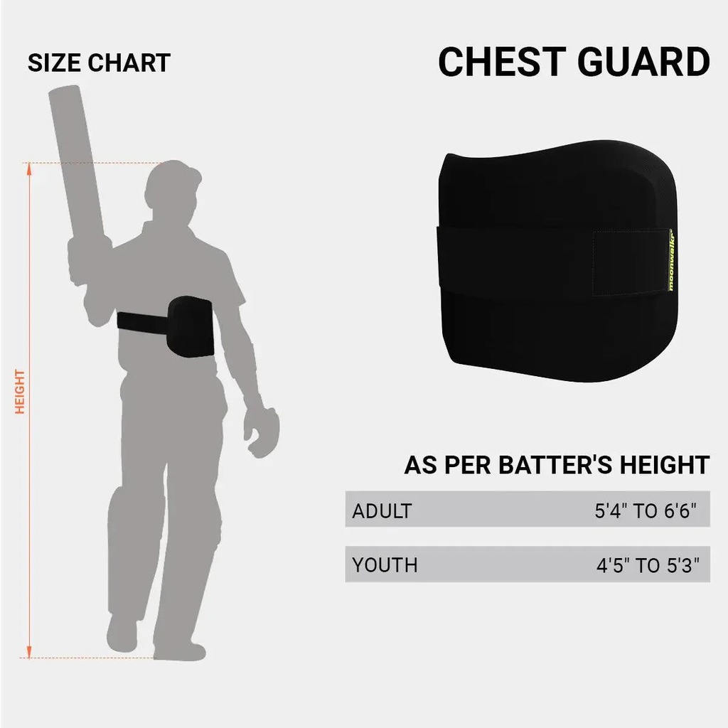 moonwalkr Chest Guard - Black - Youth