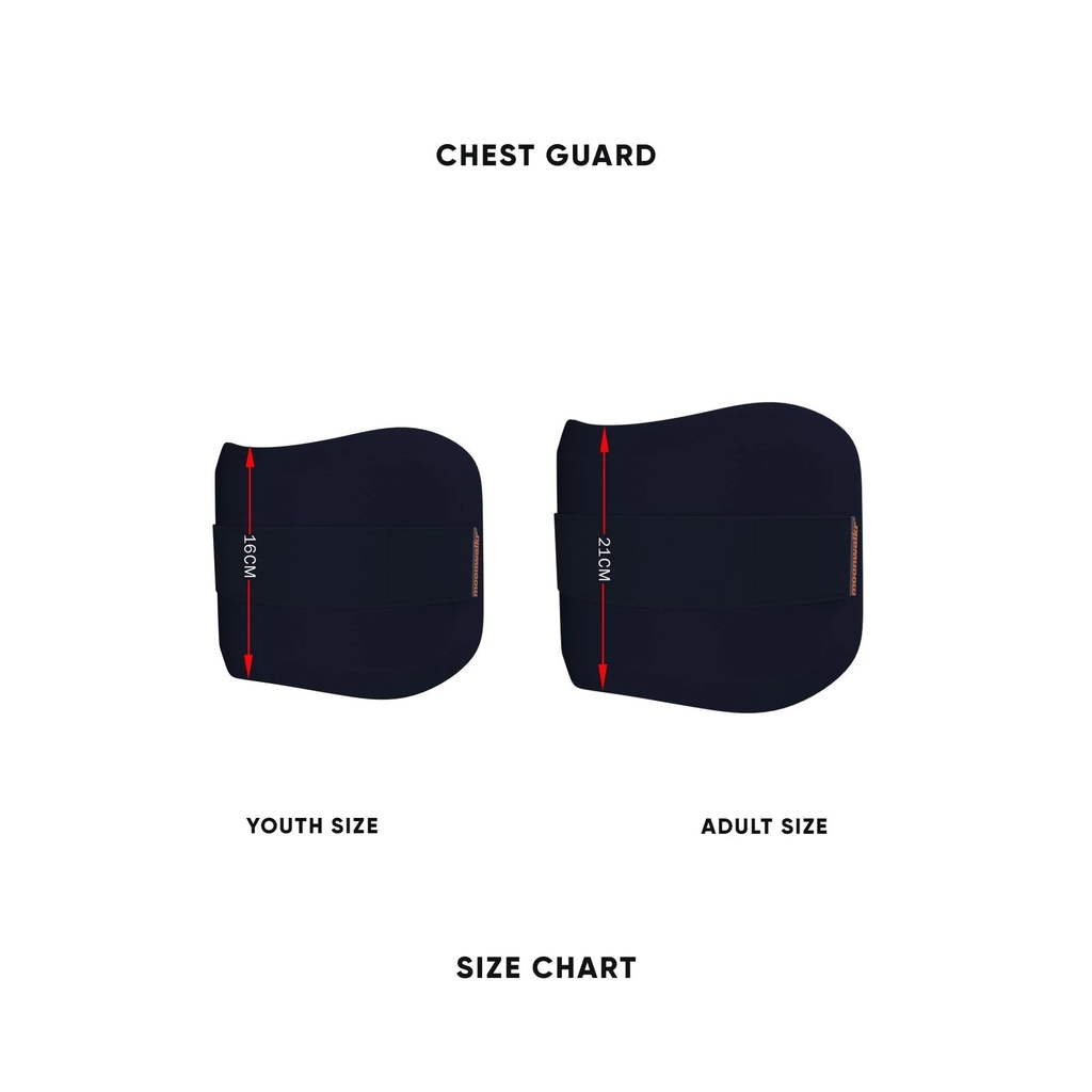 moonwalkr Chest Guard - Blue - Youth