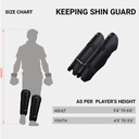 moonwalkr Keeping Shin Guards - Black