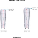 moonwalkr Keeping Shin Guards - White - Youth