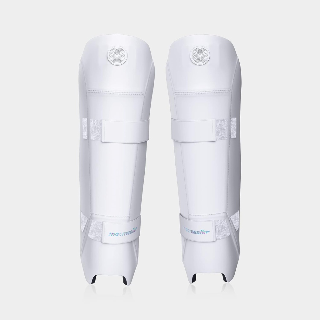 moonwalkr Keeping Shin Guards - White - Youth