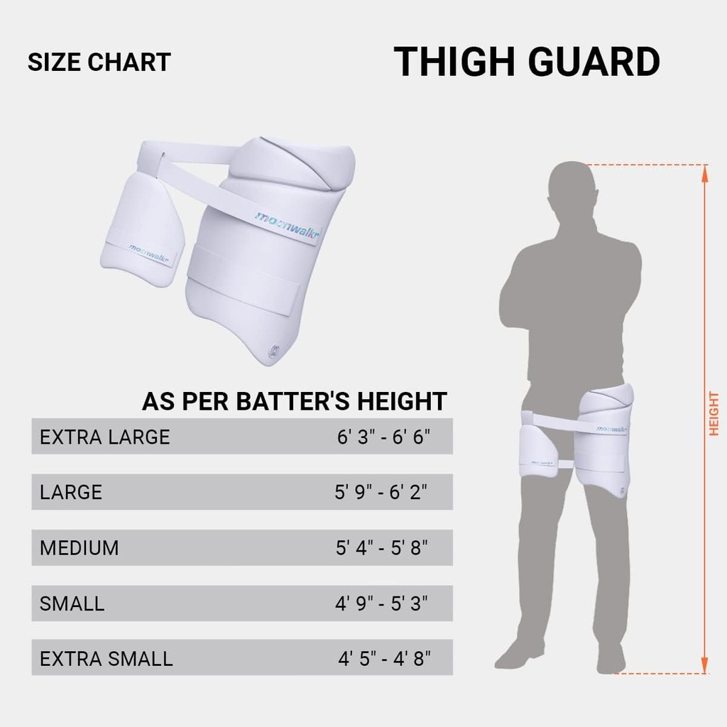 moonwalkr Thigh Guards 2.0 - White
