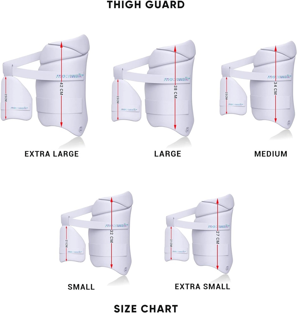 moonwalkr Thigh Guards 2.0 - White