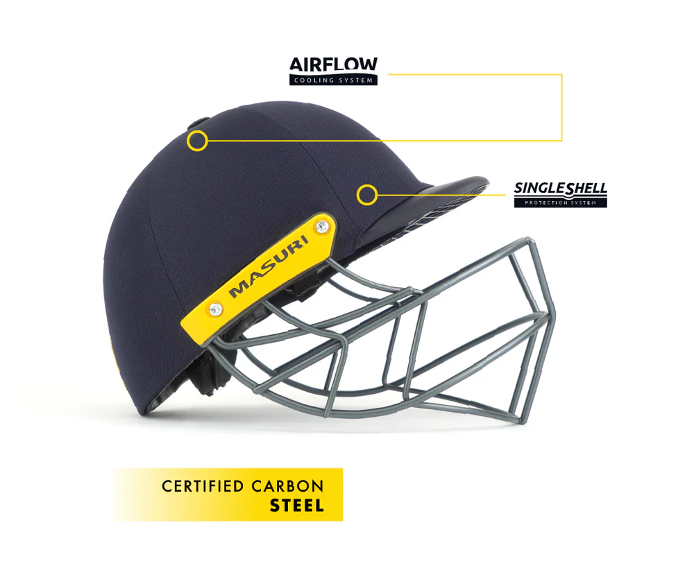 Masuri T Line Steel Cricket Helmet