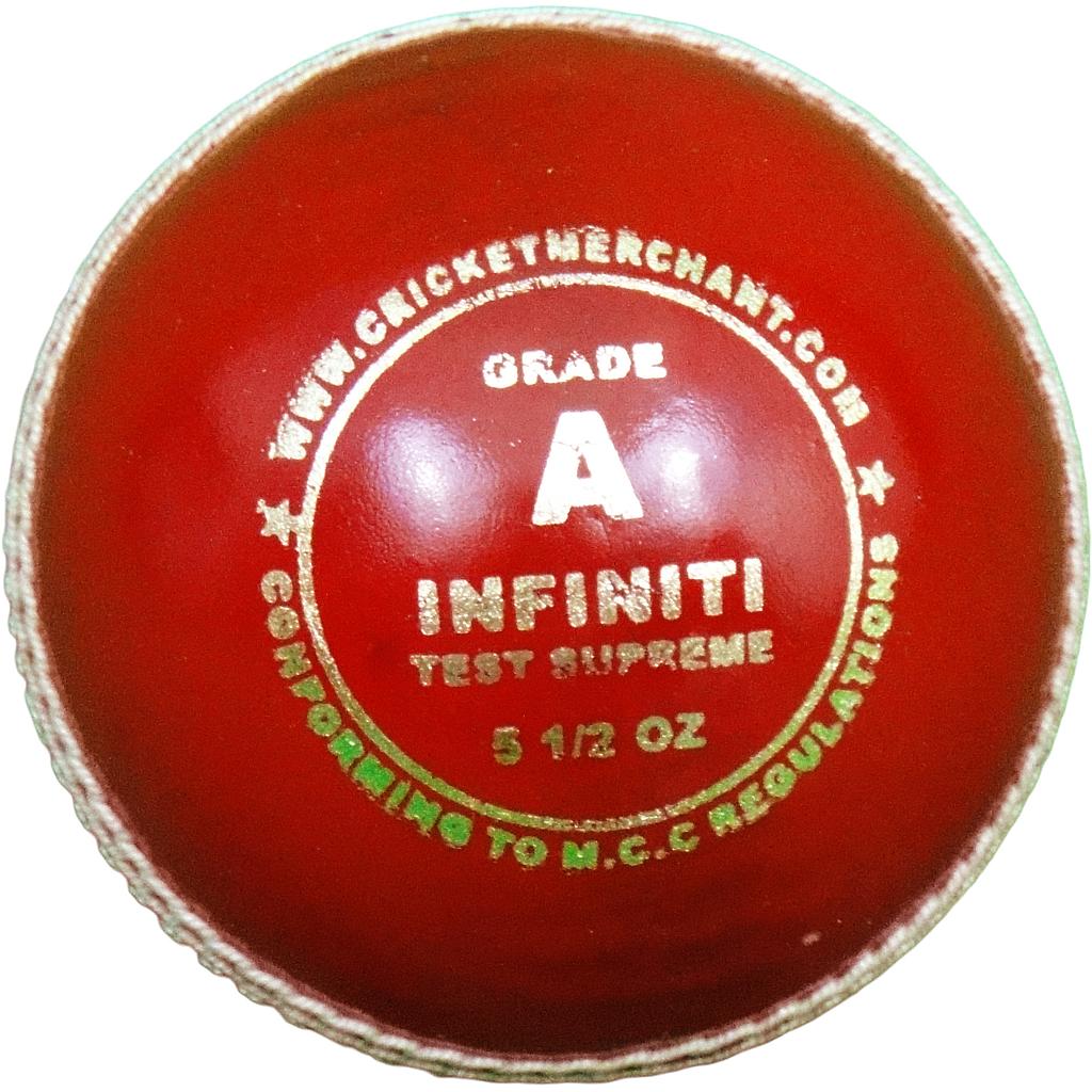 Infiniti Test Supreme - Grade A Cricket Ball