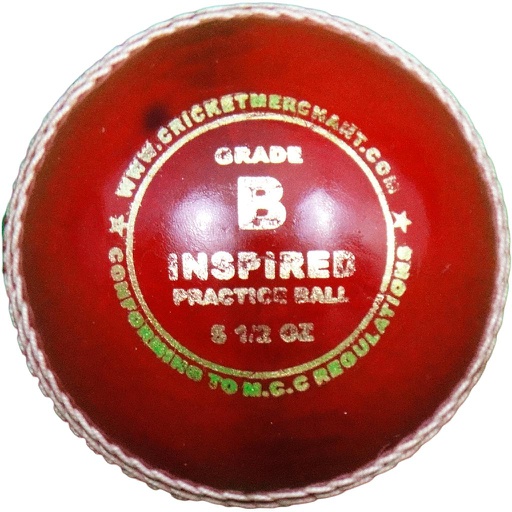 Inspired Practice Ball - Grade B Cricket Ball (White)