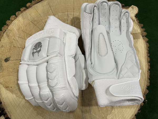 Phantom Pro-R Batting Gloves - White