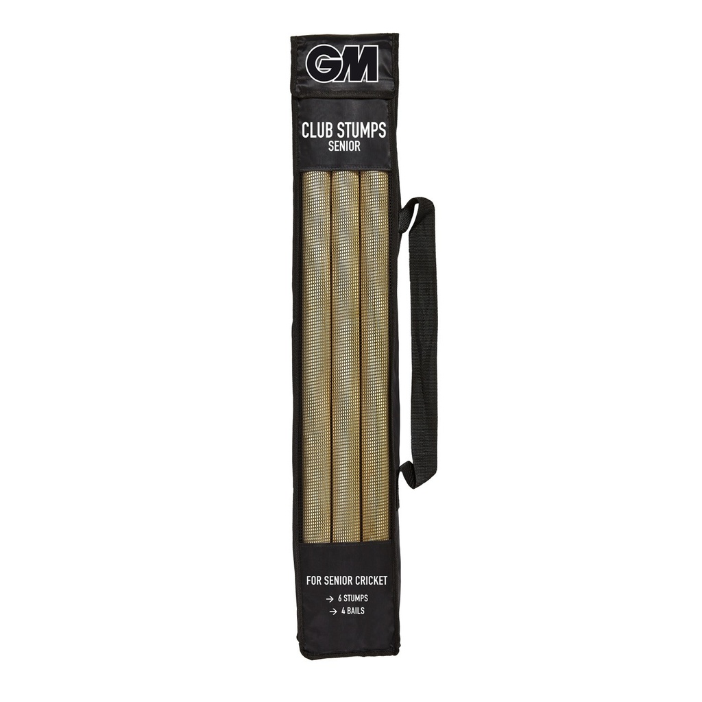GM Cricket Stumps With Bails - Club