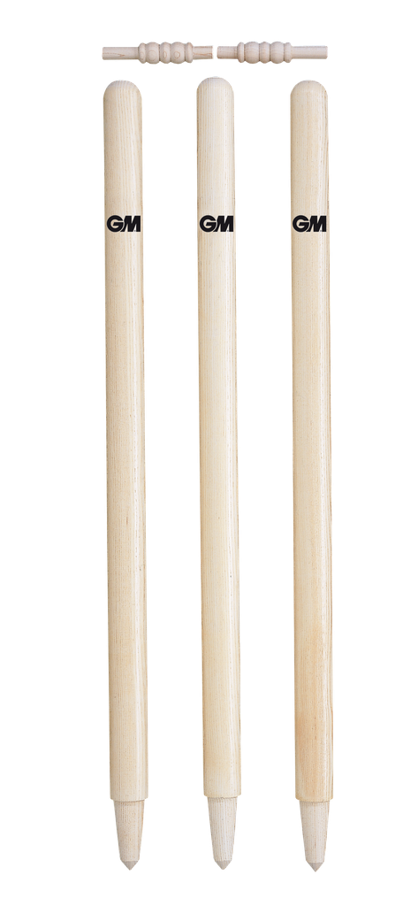 GM Cricket Stumps With Bails - Test