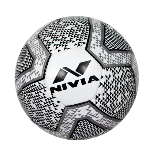 NIVIA Black and White Soccer Ball