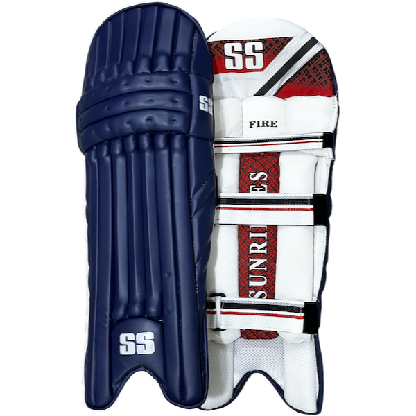 SS Fire Batting Cricket Pads - Mens- Navy