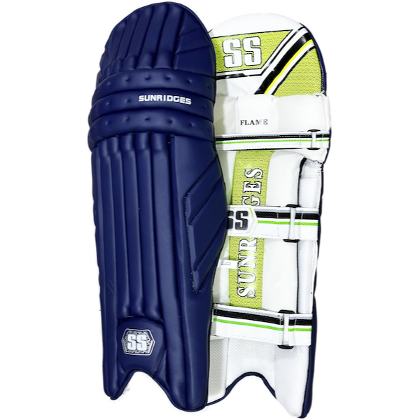 SS Flame Batting Cricket Pads - Mens- Navy