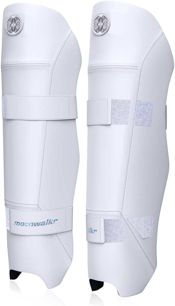 moonwalkr Keeping Shin Guards - White