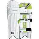 SS Flame Batting Cricket Pads - Mens- White