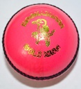 Kookaburra Cricket Ball - Gold King - Red/Pink/White